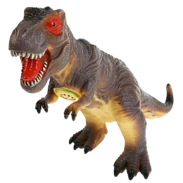 Toy plastisol dinosaur tyrannosaurus 32*11*23 cm, hentag, sound LET'S PLAY TOGETHER