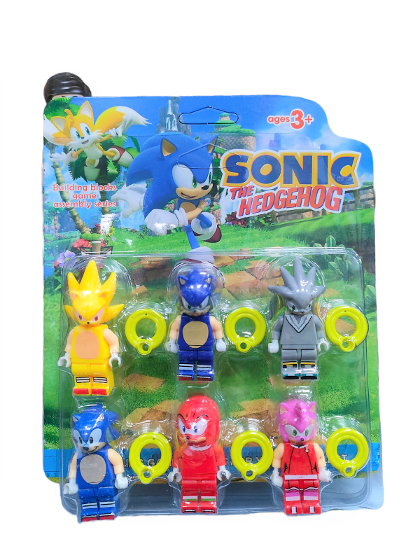 Sonic figures 6 pcs