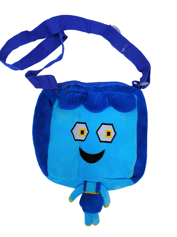 Children's soft handbag with strap "Papa Huggy Waggy"