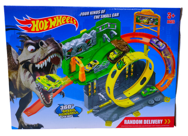 Track Hot Wheel Dinosaur "Ring with a loop"