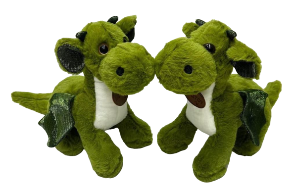 Soft toy "Dragon Green", 25 cm