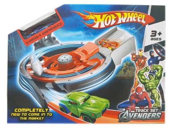 Hot Wheel game set "Circle Track: Avengers" + 1 car